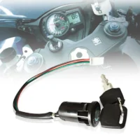 OEM ODM 50cc-110cc ATV Wiring Harness Plastic Key Ignition Switch for ATV Scooter Dirt Motorcycle Customizable Wire Assembly