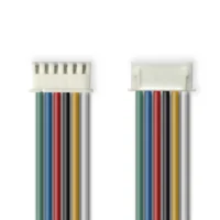 Custom Oem Cable XH 2.54mm 6 Pin 1007 AWG20 Pigtail Cable Harness 30cm with JST Connector Male