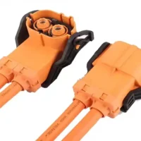 Customized Wiring Harness for Electric New Energy Vehicles with 8mm Two-Core High Voltage Female Connector Zhonghang Optoelectro