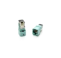 HSD RF LVDS Connector Universal Fakra 4-pin HSD Code O Mercedes-Benz 4P Bent Pin Holder-O(6027 Light Green) for Car