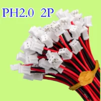 OEM/DOM PH 2.0mm Pitch 100/200/300MM Wire Harness 2/3/4/5/6/7/8/9/10/11/12P Cable Assembly for Home Appliance