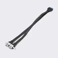 ATX 12V CPU 8 Pin Female to Dual 8Pin 4+4 Pin Male Cable for Motherboard CPU Power Adapter Y-Splitter 8 Pin Extension Cable