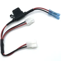 EV Wire Harness with 15A Fuse Holder Automotive Electric Vehicle Wire Harness EV Wiring Assembly with Fuse Protection