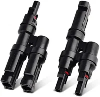 Solar Branch Connectors Y Connector for Parallel Connection Between Solar Panels FMM+MFF