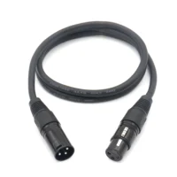 1M XLR Female Male XLR Splitter Microphone Cable Converter 3pin Dmx signal Cable Studio Audio Wire Harness