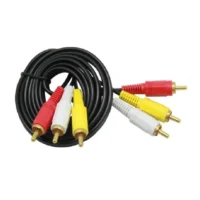 Bestselling Gold-Plated 3 RCA Male Audio Video AV Cable Assembly Smart TV Converter Wire Harness for All Devices for Monitor