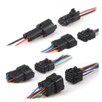 Car Gasoline Xenon Lamp Plug Wire Harness 1 2 3 4 6 8 12 14 16 Pin Auto Waterproof Electronic Connector Fuel Pump