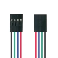 OEM Flat Wiring Harness Ribbon Cable Car Jumper Cable with Dupont 2.54mm Connector