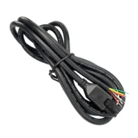 Micro Fit 3.0 6 Pin 2*3 Pin Molded to Stripped Tinned End Pigtail Cable Wire Harness Compatible With Molex Connector 1.5m