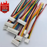OEM/ODM Jst YH ZH MX 2.0 mm Pitch 2/3/4/5/6/7/8/9/10/11/12 Pin Cable Assemblies for Pcb