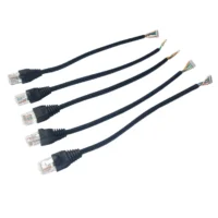 Custom Wire Harness 20cm RJ45 to 8 Pin 1.25 Picoblade AWG26 CAT5 Cable