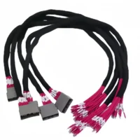 OEM Wiring Harness  Waterproof Custom AAUS05AS0-040K01 Recharge Plug BMS Test Cable Wiring Harness