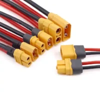 Factory Custom Xt90 Xt60 Xt30 Battery Charger Connector Amass Xt30 Xt60 Xt90 Cable for Lipo Battery Power Supply Battery Charger
