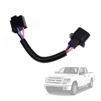 H13 9008 to H4 9003 Adapter Pigtail Wire Connector Headlight Conversion Cable for Jeep Wrangler or Trucks