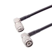 Custom 450 CM Length wire Coaxial Cable Right-Angle TNC Male to Male tnc plug connector wire harness