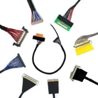 Soldering Laptop LCD LED IPX Display Cable Assembly 20 24 36 40 41 50 51 Pin LVDS Cable Wire Harness for Lcd Panel