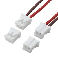Custom Wire Harness JST ZH PH XH 2.0 2.54 mm Male and Female Plug Socket Cable Connector 2P Jack for PCB Application