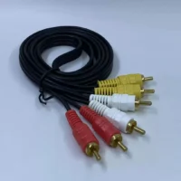 Bestselling Audio Video Av Cable 3 RCA Male to 3 RCA Male Cable Assembly,Gold Plated,smart Tv Converter Wire Harness