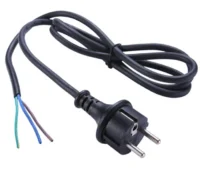 1.5M 1.8M Black High Quality EU Power Cord with Copper for Laptop Desktop Computer Power Cable C13 C7 C5