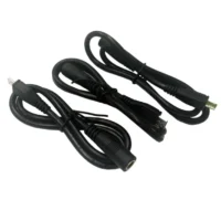 Custom Oem Cable Custom Wire Harness 5.5x2.1mm 5.5*2.1mm DC Connector Female to Micro USB Male Cable AWG20