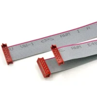 Custom IDC Connectors 6 12 14 16 20 24 44 50 64 Pin Flat Ribbon Cable 2.54mm Pitch Idc Connector Wire Harness