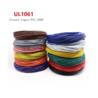 UL1061 PVC Tinned Copper Wire Cable 16/18/20/22/24/26/28/30/32 AWG Electrical Wires UL PVC Wire