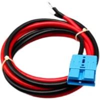 Custom Andersons 50A Charging Plug with Wire 8AWG extra Soft Silicone Wire High Power High Current Connector Harness