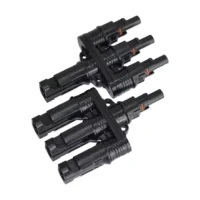 Solar Panel T Branch Connectors 2.5mm DC Cable Splitter Coupler Male Female 6p 5p 1p Connectors Parallel Connection Solar