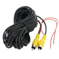 10meters Pure Copper Rca With Signal Cable Car Reversing Video Cable Lotus Headband Lead Video Cable