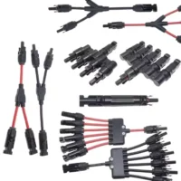 1000V 1500v 30A 50a Male Female Waterproof Solar Panel Connectors PV DC Cable Wire Solar Connector for Solar Energy System
