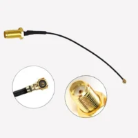Custom RF jumper Cable RG coaxial cable 50 ohm sma Female to ipex u.fl rf pigtail cable