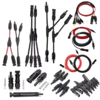 DC PV Plug Socket Waterproof Solar Panel Connectors Wiring Harness for Solar Energy System Cable Wire Solar Connector