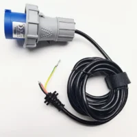 Hot Sales IP44 Single Phase Generator Power Plug 32A 3 Pin Industrial Plug Cable EU Bule CEE 3Pin Industrial Plug Cable