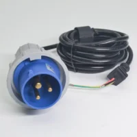 Factory Production Heavy Duty Industrial 3 Phase 16A CEE Plug EV Charging Converter Extension Cable