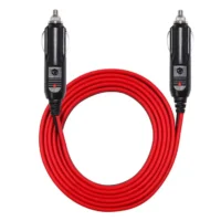 Cigarette Lighter Plug Car Charging Jumper Cable Current Auto 18-24 AWG Wiring Harness