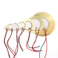 Customizable Diameter  Piezoelectric Ceramic Buzzer Solder Wire Copper Piece With Aluminum Shell With Wire Harness