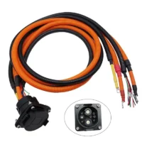 Ev Power Cable Assembly For Electric Vehicles Energy Storage Wire Harness With Pvc Insulation And Ev Connectors Plug