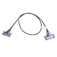 custom OEM 40-Pin lvds Cable Assembly Micro Coaxial and LVDS Wire Harness for Electronic & Car Applications