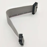 6 8 10 12 14 16 20 24 26 30 34 40 50 60 64 Pin 30cm IDC Connector Male Female 2.54mm Pitch  IDC Flat Ribbon Data Cable