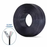 UL2464 Powdered Aluminum Foil Braided Wire Cable Single/Dual Layer Shielding Multi-Core PVC Insulation 16/18/20/22/24/26/28 AWG