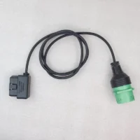 3FT J1939 Type 2 Female Connector with 4 Male Terminals OBD2 Right-Angle Pin Cable Convenient Diagnostic Wiring Harness