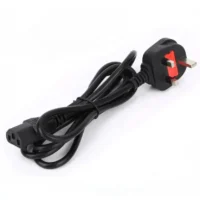 AC Power Cords with UK Plug IEC C13 PVC Insulation 3*/0.5/0.75/1.0/1.5mm AC Power Cable of Various Sizes