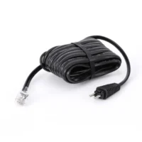 Custom UL20251 24AWG~20AWG 80 Degree 150V Flat Wire 6P4C Phone Head to 2PIN Connection Dc Power Cable Assembly