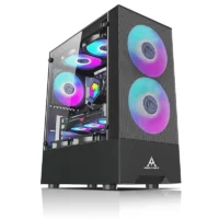 Hot Sale Wholesale Sea View Themed Gaming PC Case, USB 3.0 ATX Mid Tower Desktop Computer Case with Stylish Ocean Design