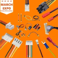MARCH EXPO Custom JST ZH PH EH XH Connectors Wire Harnesses 1.0 1.25 1.5 2.0 2.54mm Pitch with PVC Insulation 2/3/4/5/6 Pin