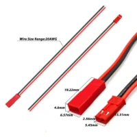 OEM Cable SYP JST Connector Plug Cable 22AWG Wiring Harness for RC LED BEC Lipo Battery Helicopter FPV Drone Quadcopter