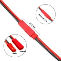 Oem CableJST SYP-02T-1 2.54mm Female Male Connector Electric Wiring Harness Assembly Car Jumper Cable