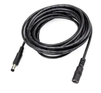 12VDC Line 1.8m 5m Solar Power Extension Cord Street Lamp 5521 Male and Female Pair Plug-in Dc Wire